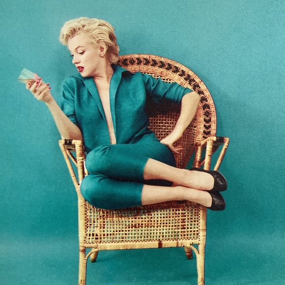 Retro Marilyn Print on Canvas - Picture 2 of 8